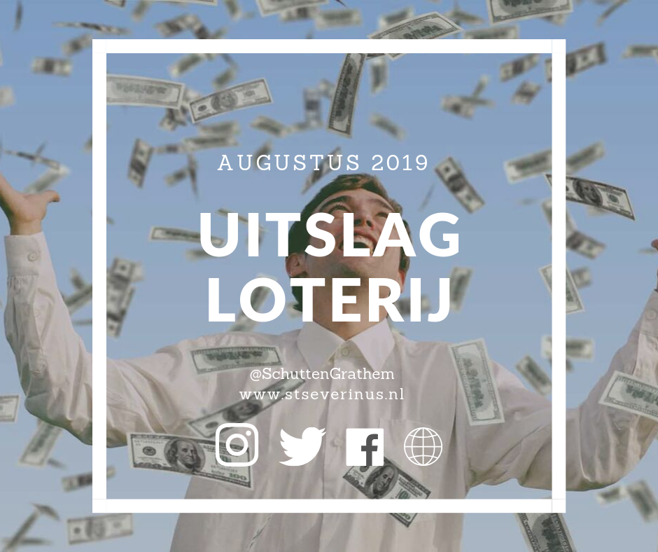 Uitslag loterij augustus 2023 Uitslag loterij augustus 2023